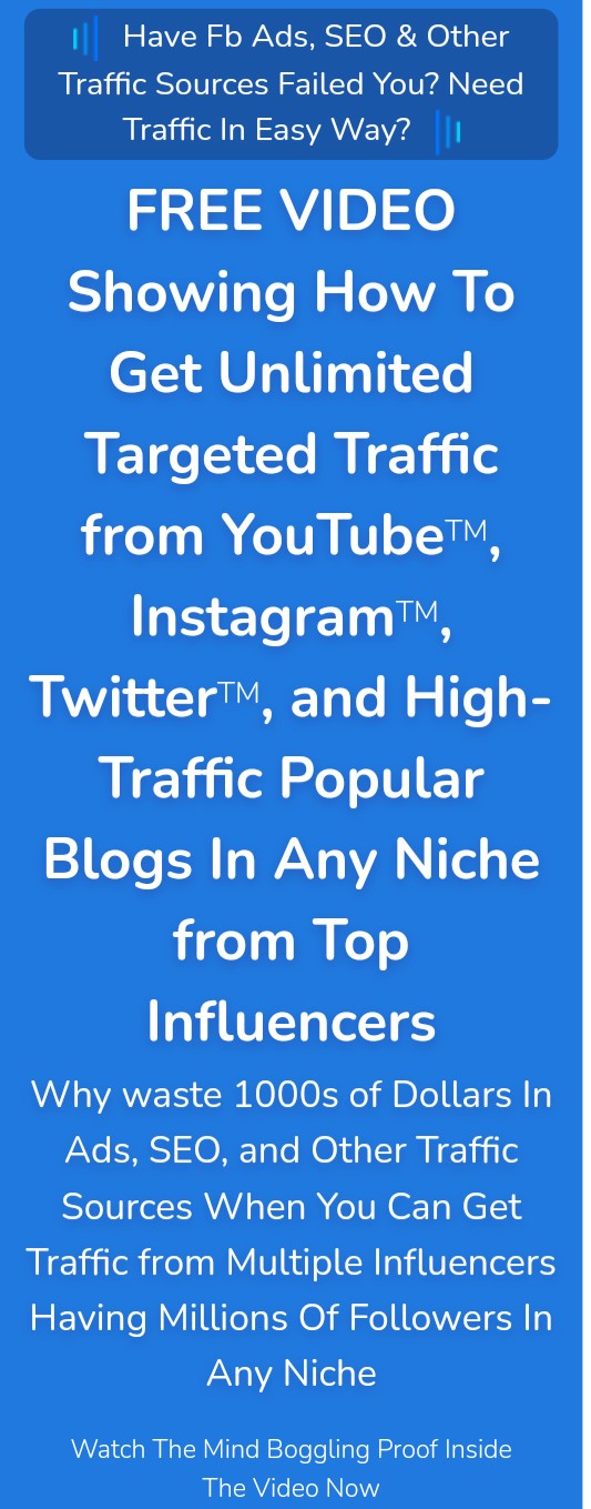 screenshot 20201219 000536 FREE VIDEO Showing How To Get Unlimited Targeted Traffic from YouTubeTM, InstagramTM, TwitterTM, and High-Traffic Popular Blogs In Any Niche from Top Influencers using influencerhub